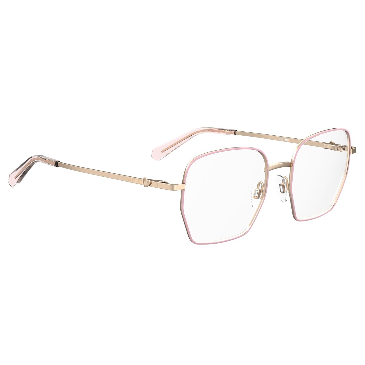 Glasögonbågar Love Moschino MOL580-EYRF219 Ø 52 mm - 3