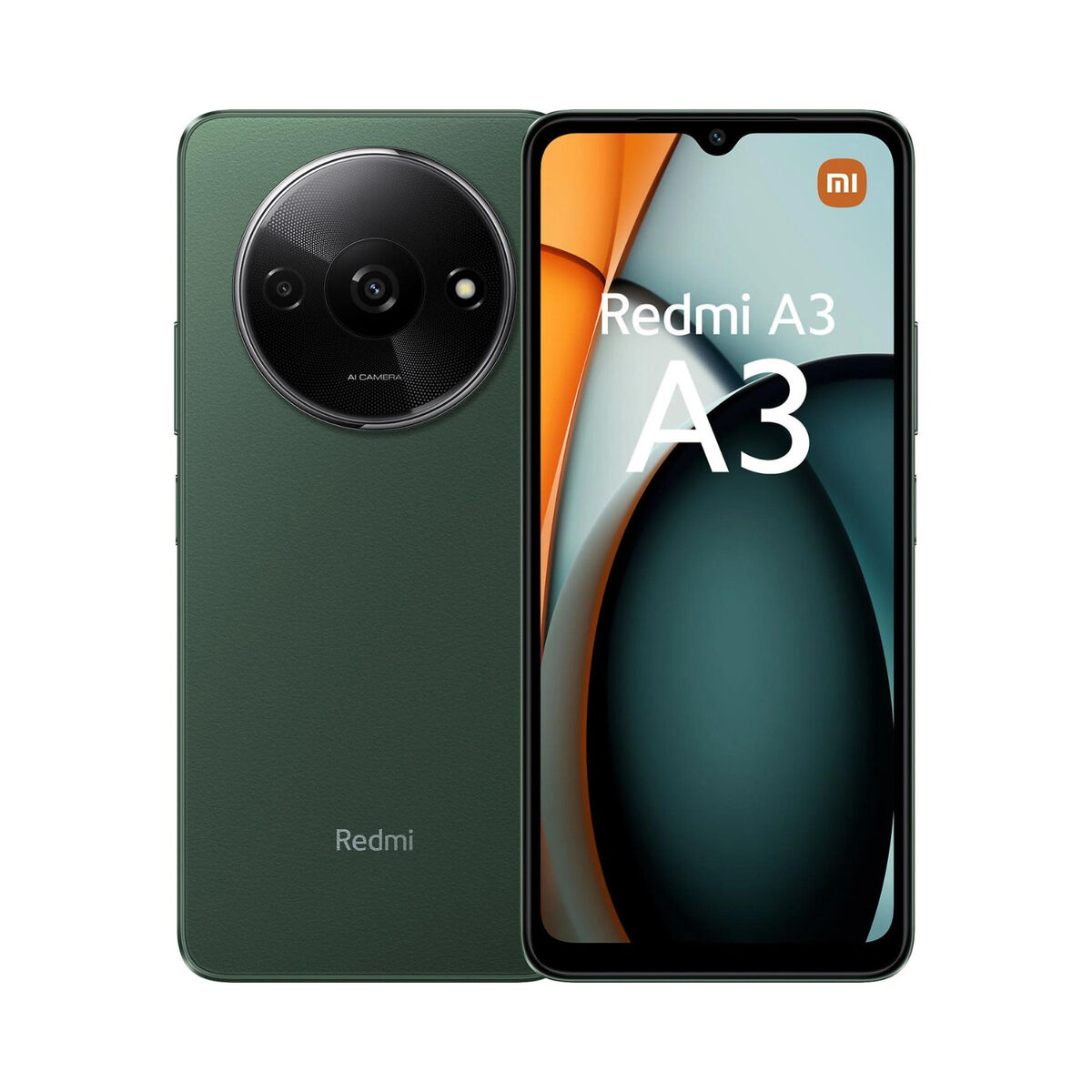 Smartphone Xiaomi Redmi A3 6,71" Octa Core Mediatek Helio G36 4 GB RAM 128 GB Grön