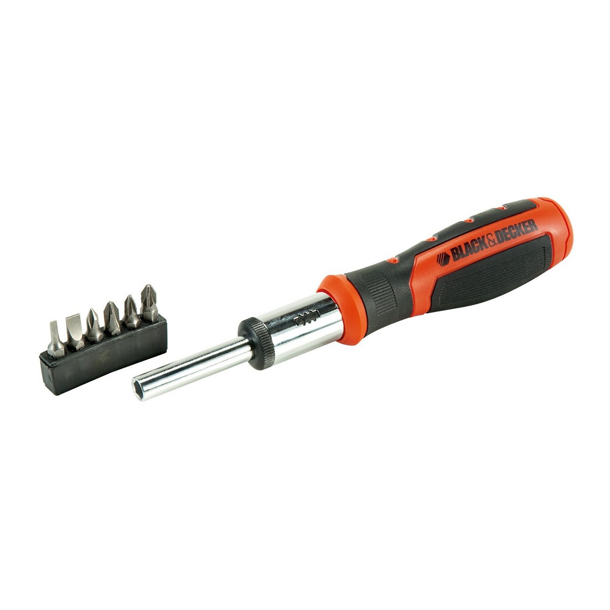 Bit set with screwdriver Black & Decker BDHT0-62129 6 Delar - 4