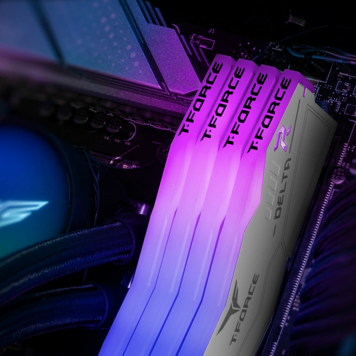 RAM-minne Team Group FF4D564G6000HC38ADC01 2 x 32 GB Vit - 3