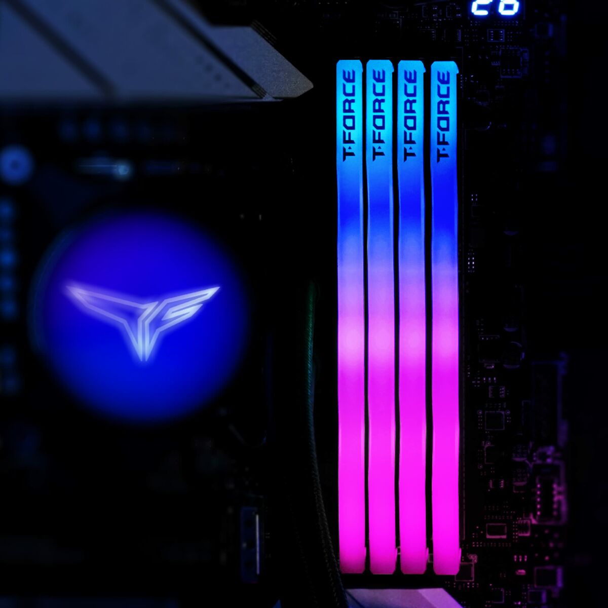 RAM-minne Team Group FF4D564G6000HC38ADC01 2 x 32 GB Vit - 4