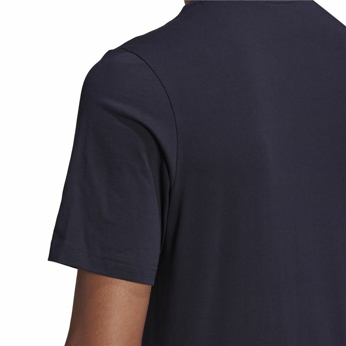 T-shirt med kortärm Herr  Essentials Big Logo  Adidas Legend Ink  Blå - 7