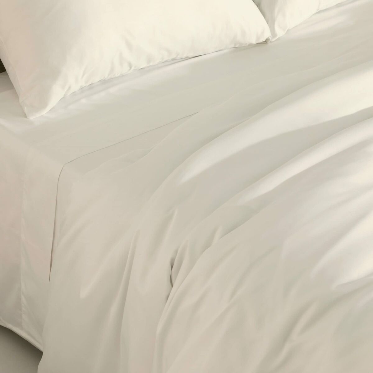 Påslakan SG Hogar Vit 300 Trådar 180 x 220 cm - 3