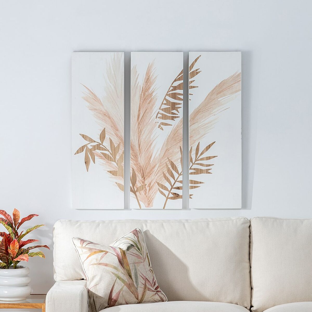 Kanvas 3 Delar 90 x 3,5 x 90 cm - 2