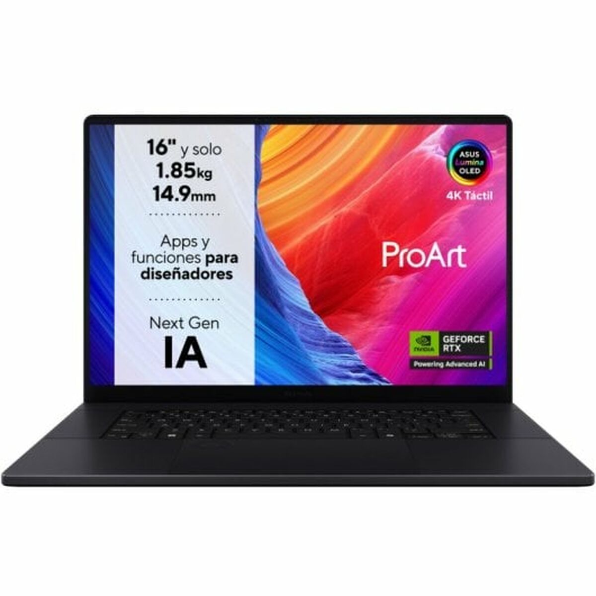Bärbar dator Asus ProArt P16 OLED H7606WI-ME034W 16" 32 GB RAM 1 TB SSD Nvidia Geforce RTX 4060 - 2