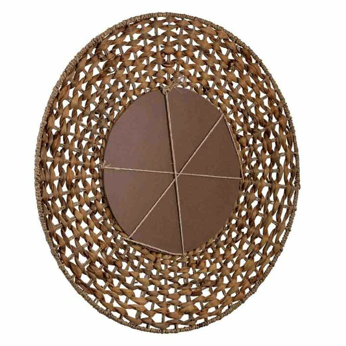 Väggspegel Alexandra House Living Brun 3 x 61 x 61 cm Cirklar - 6