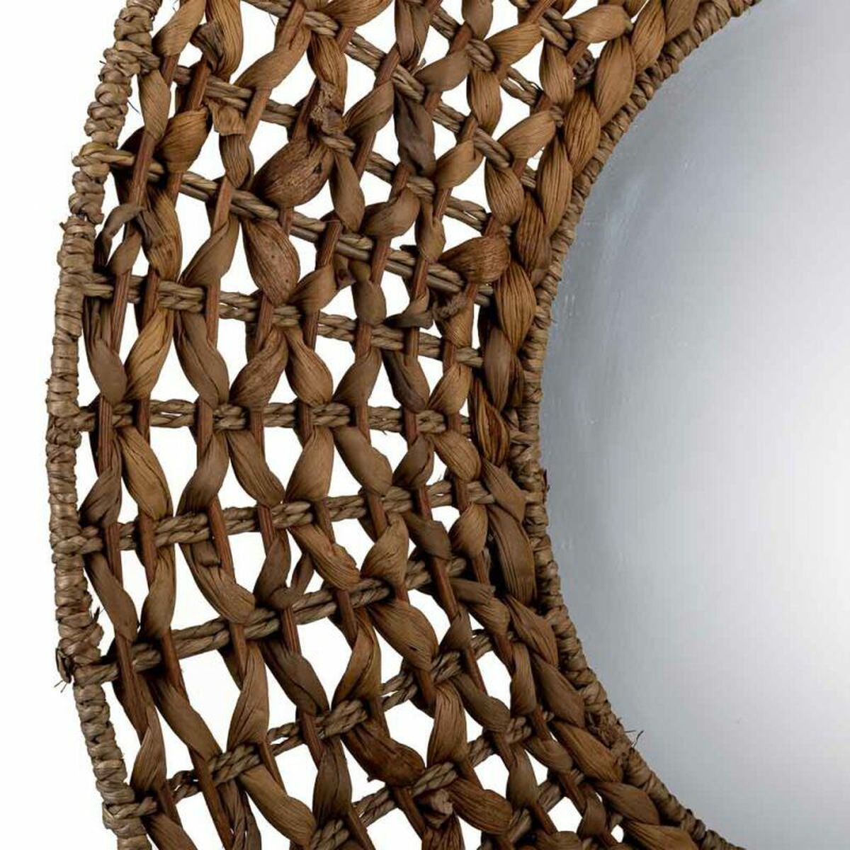 Väggspegel Alexandra House Living Brun 3 x 61 x 61 cm Cirklar - 8
