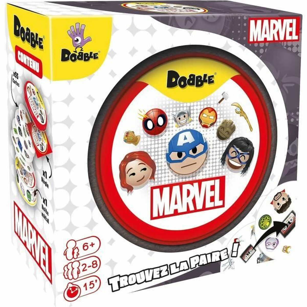 Utbildningsspel Asmodee Dobble: Marvel - 6