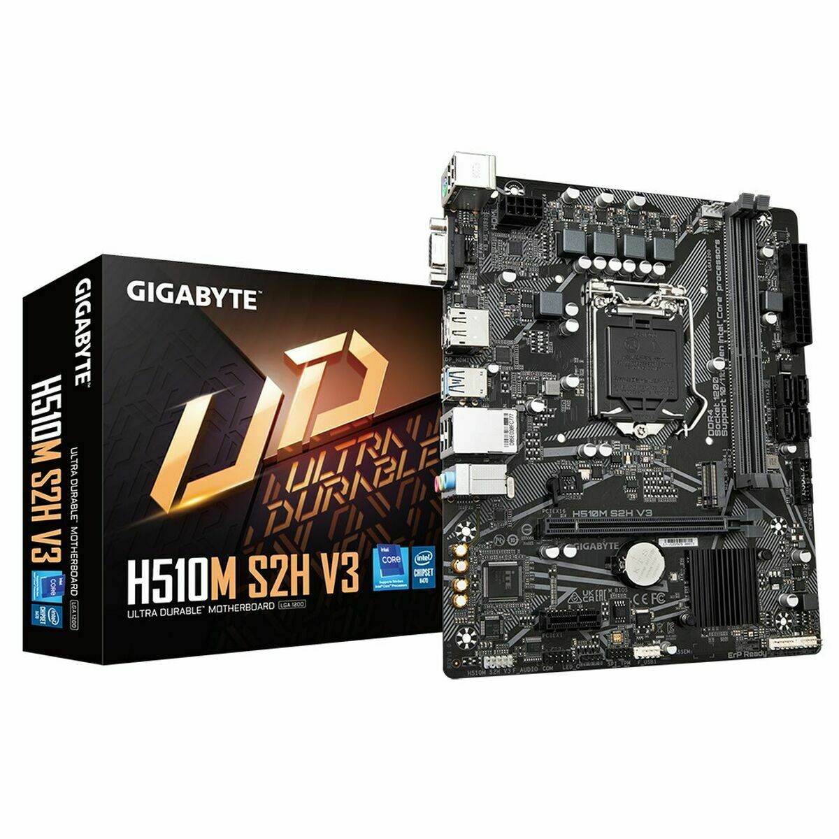 Moderkort Gigabyte H510M S2H V3 LGA 1200 Intel® H470 Express
