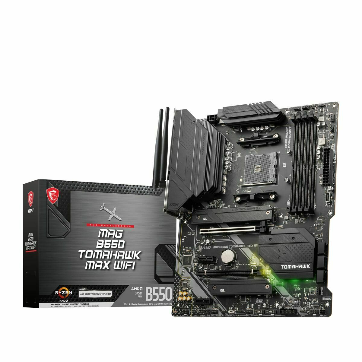 Moderkort MSI MAG B550 TOMAHAWK MAX WIFI AMD AM4