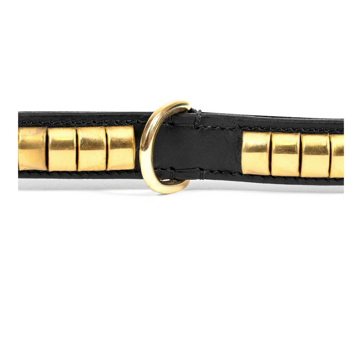 Hundhalsband Gloria Duna Svart Gyllene (40 x 2 cm) - 16