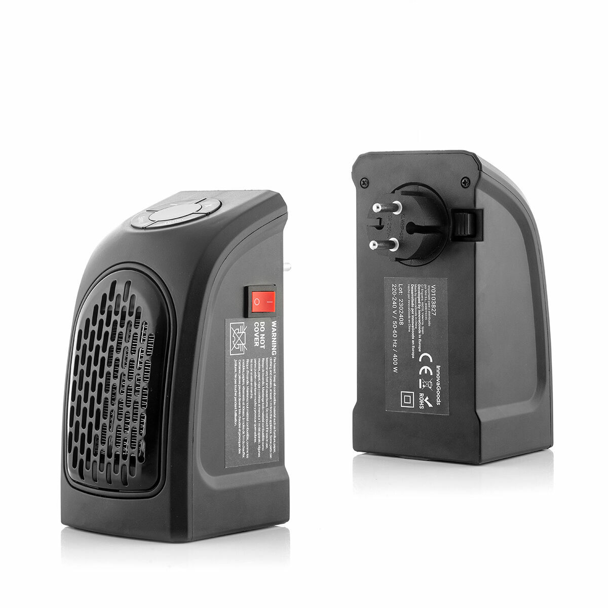 Bärbar plug-in-minivärmare Heatpod InnovaGoods 400 W - 6