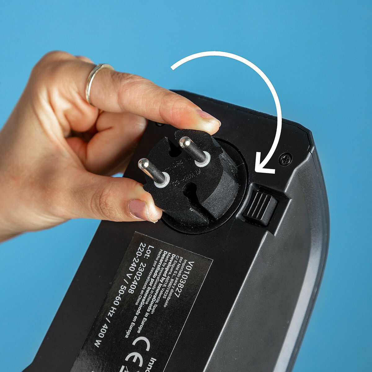 Bärbar plug-in-minivärmare Heatpod InnovaGoods 400 W - 16