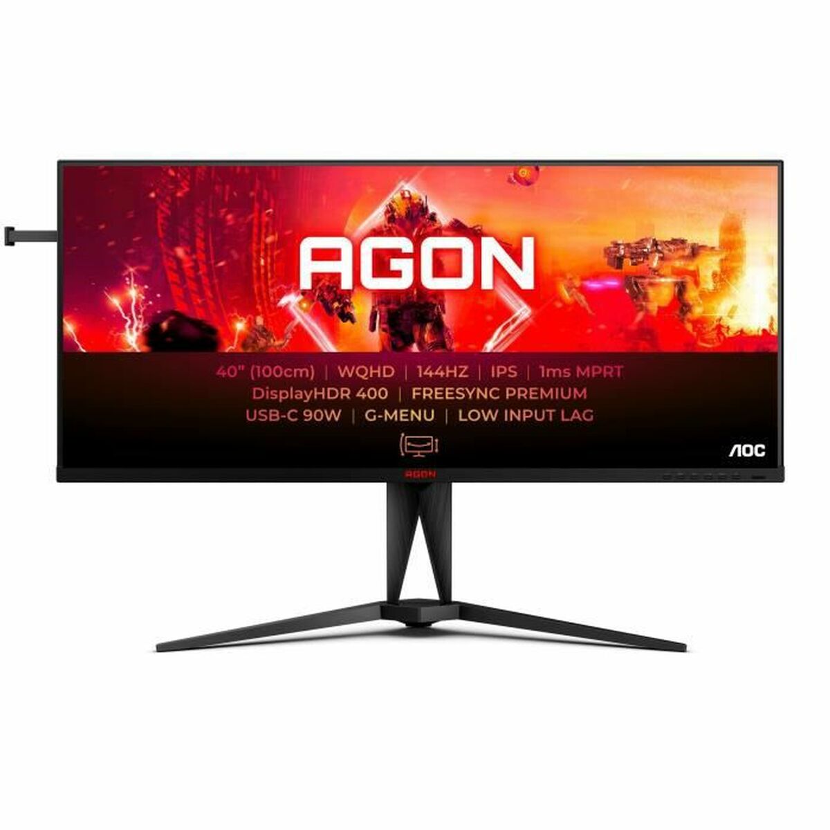 Monitor AOC AG405UXC 39,5" IPS LCD Flicker free 144 Hz - 6