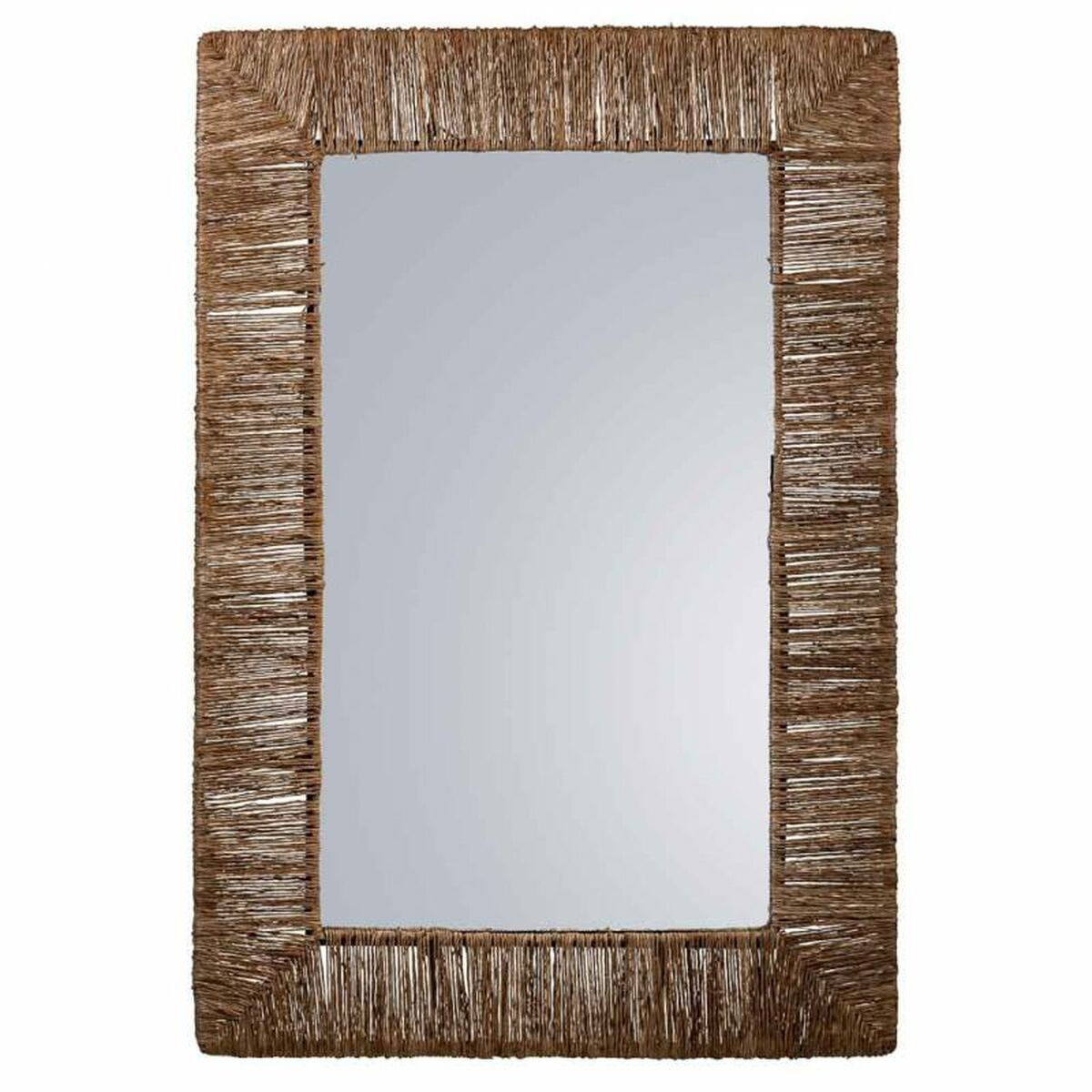 Väggspegel Alexandra House Living Brun 3 x 61 x 91 cm Rektangulär