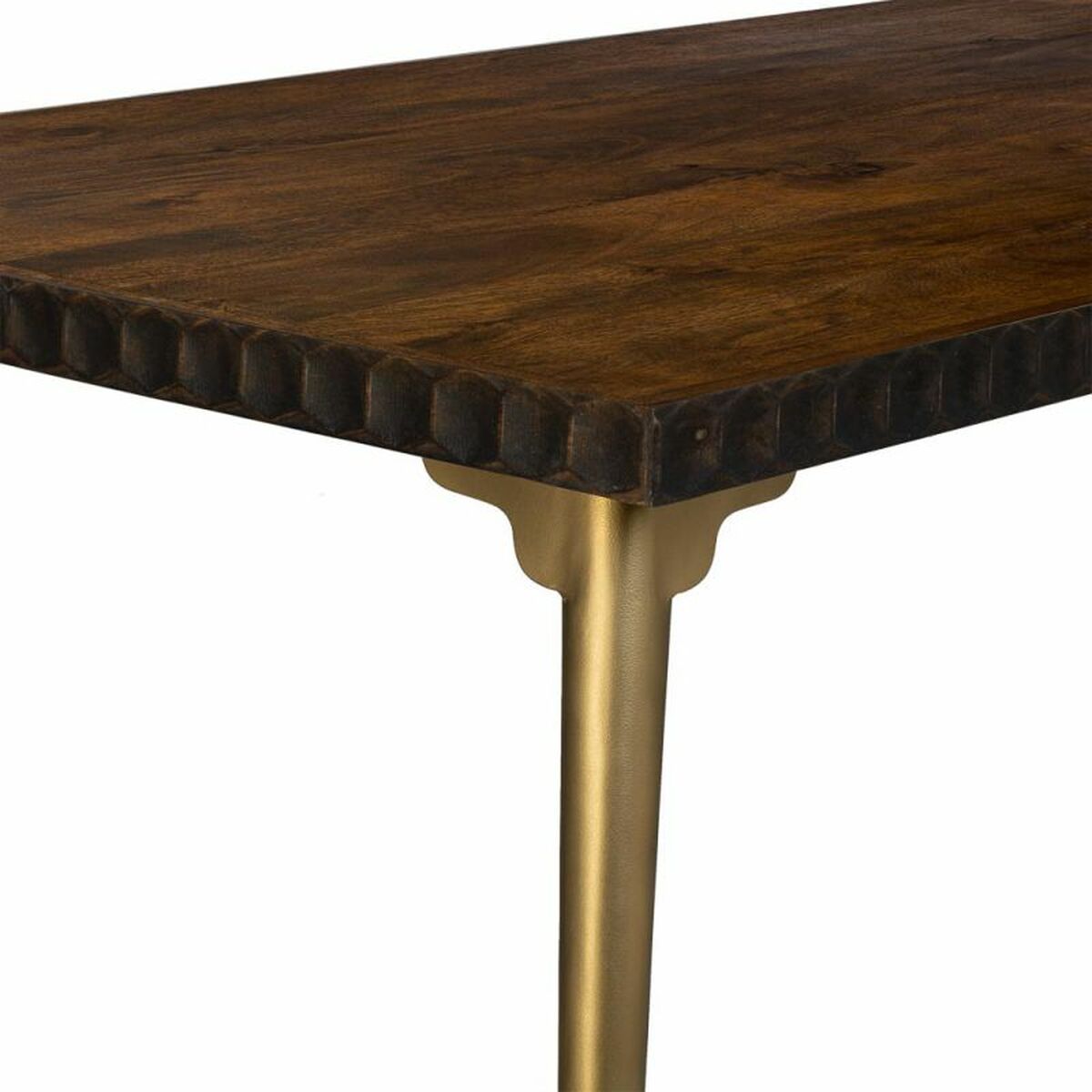 Bord Alexandra House Living Brun 90 x 76 x 180 cm - 6