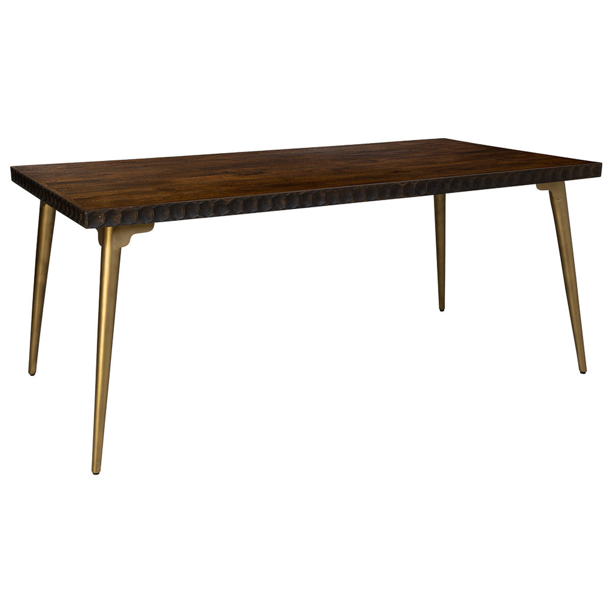 Bord Alexandra House Living Brun 90 x 76 x 180 cm