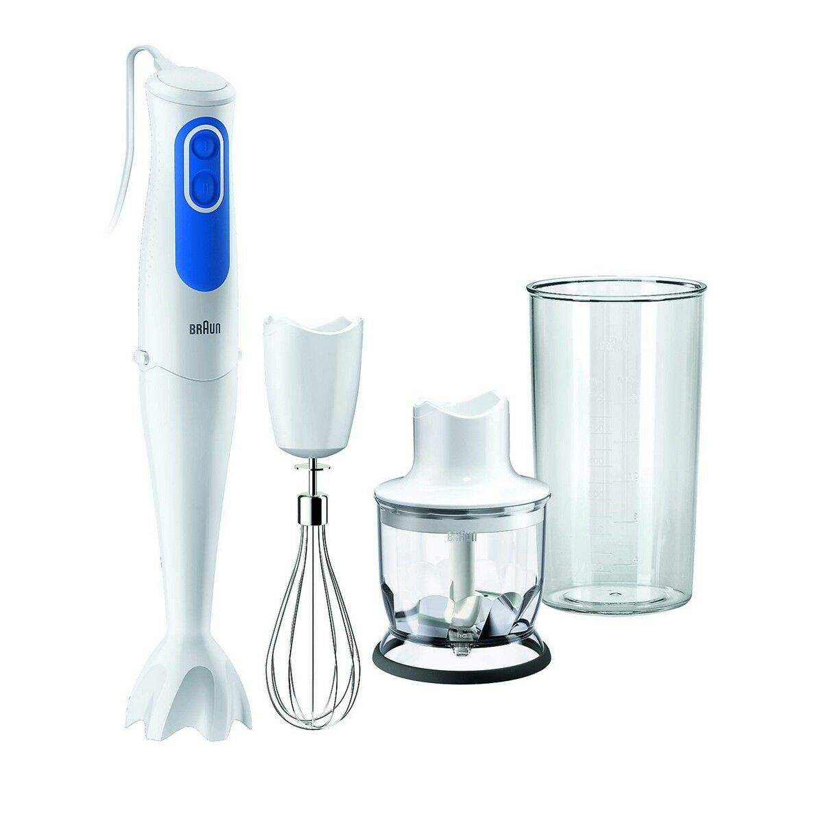 Stavmixer Braun MQ3025 700 W Vit Vit/Blå Blå/Vit 700 W