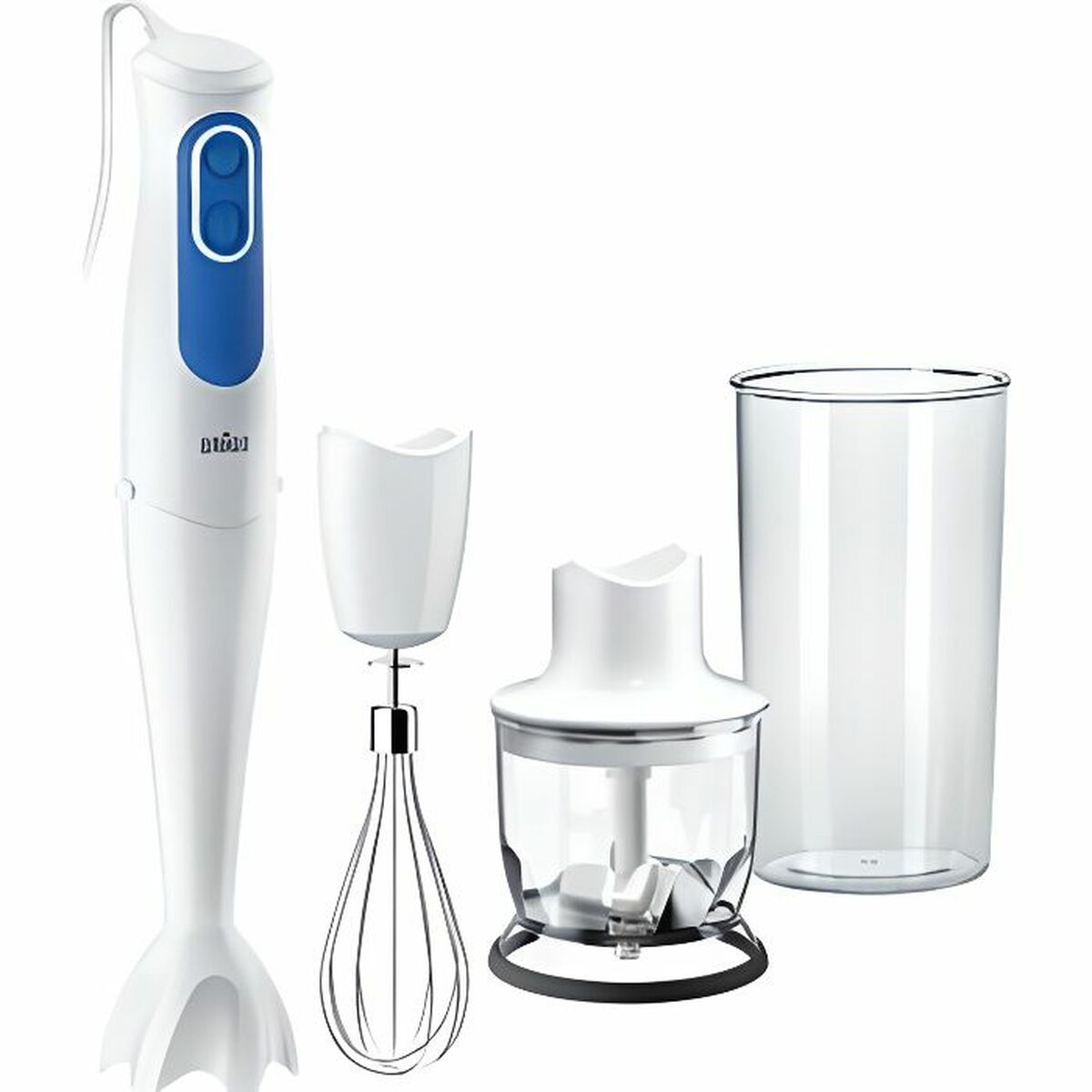 Stavmixer Braun MQ3025 700 W Vit Vit/Blå Blå/Vit 700 W - 3