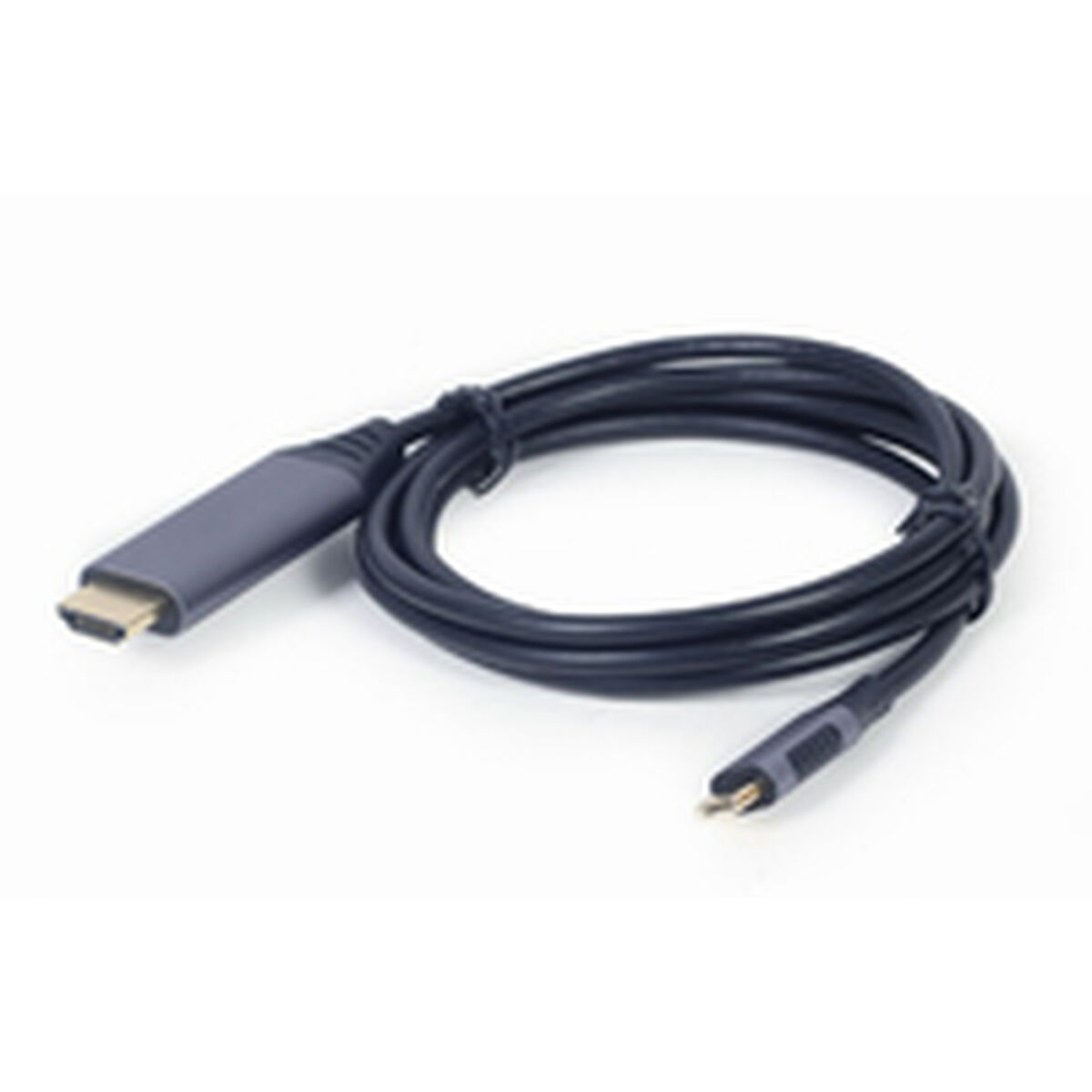 HDMI till DVI Adpater GEMBIRD CC-USB3C-HDMI-01-6 Svart/Grå 1,8 m - 5