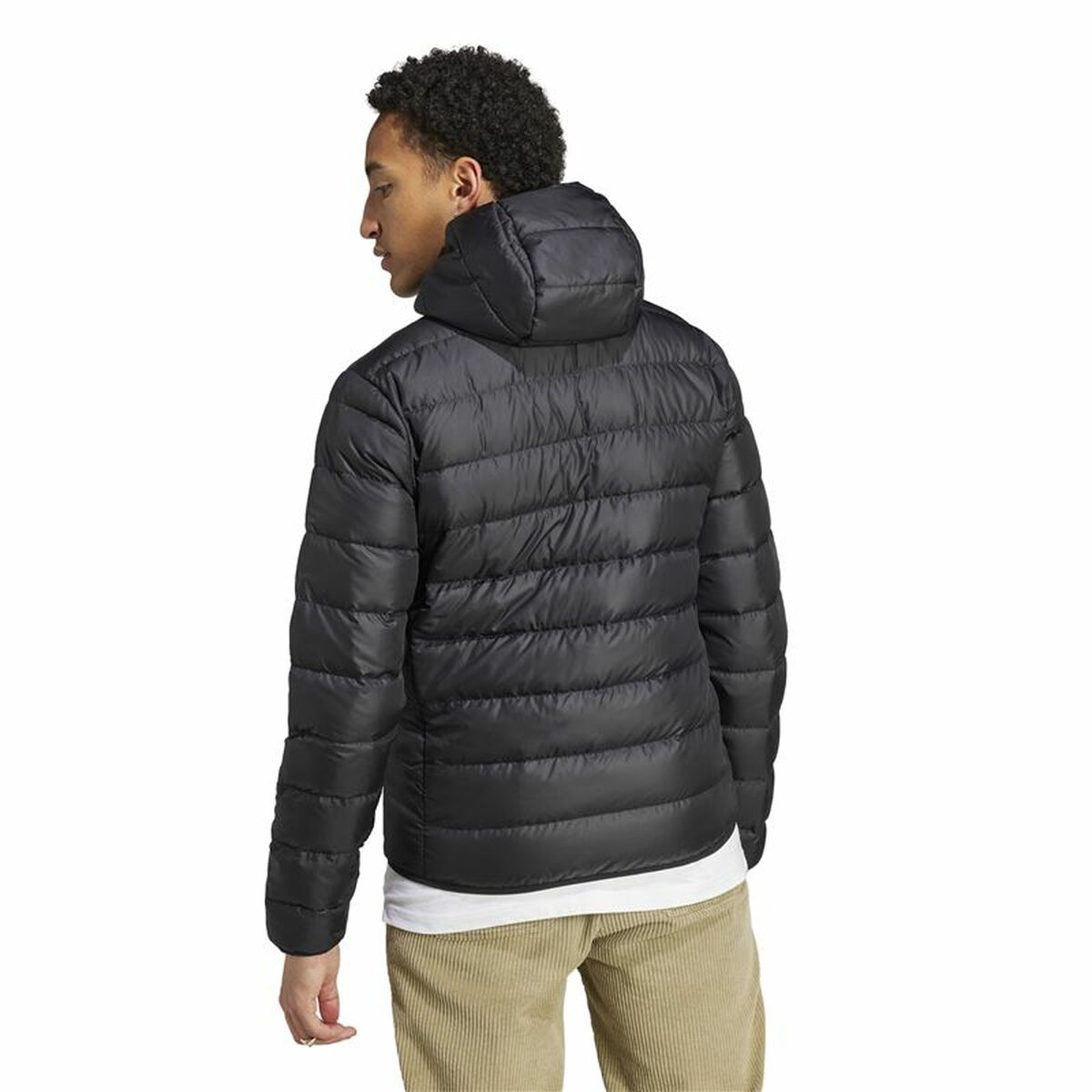 Jacka, herr Adidas Essentials D H Svart - 3