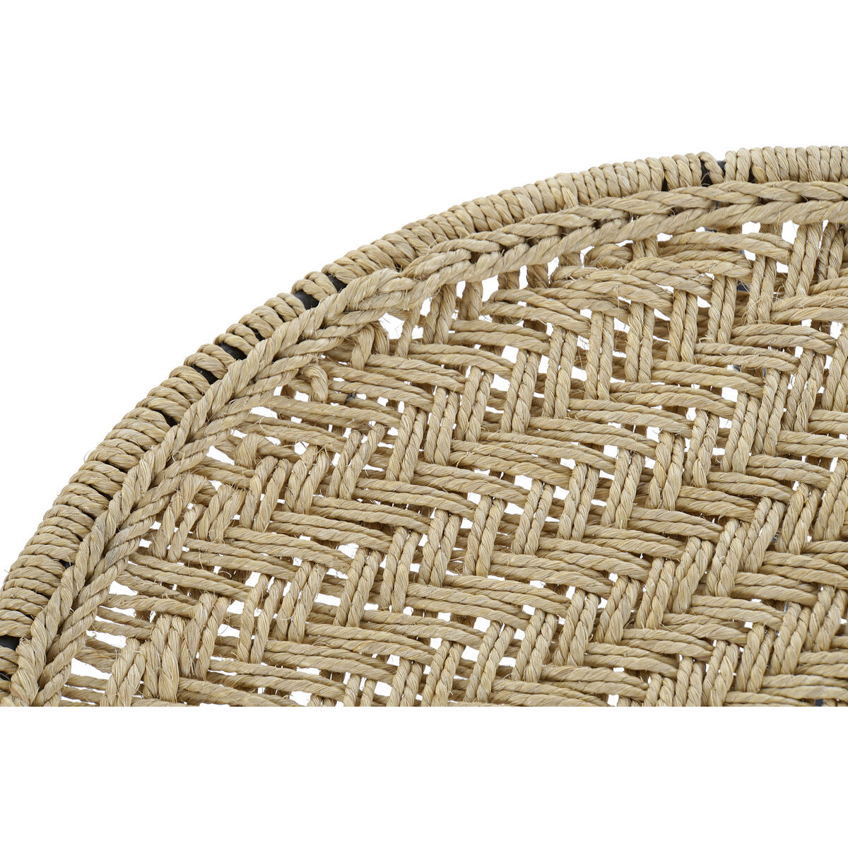 3-bordsset DKD Home Decor Brun Svart Naturell 62 x 62 x 40 cm 62 x 62 x 40,5 cm - 6
