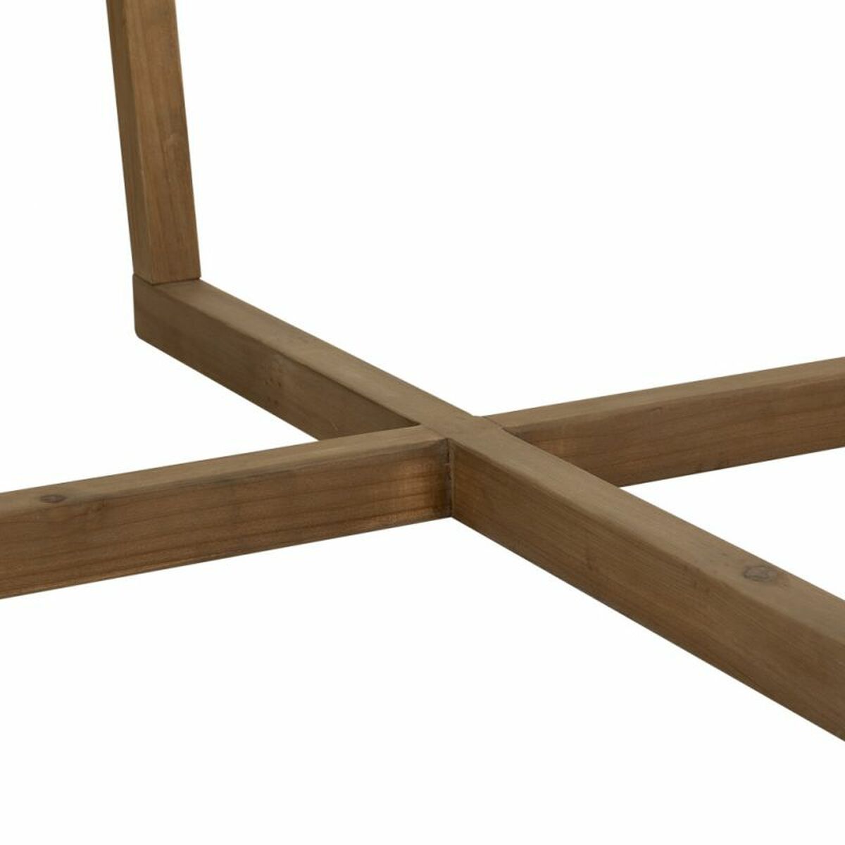 Soffbord Alexandra House Living Brun Järn Granträ 100 x 43 x 100 cm - 5