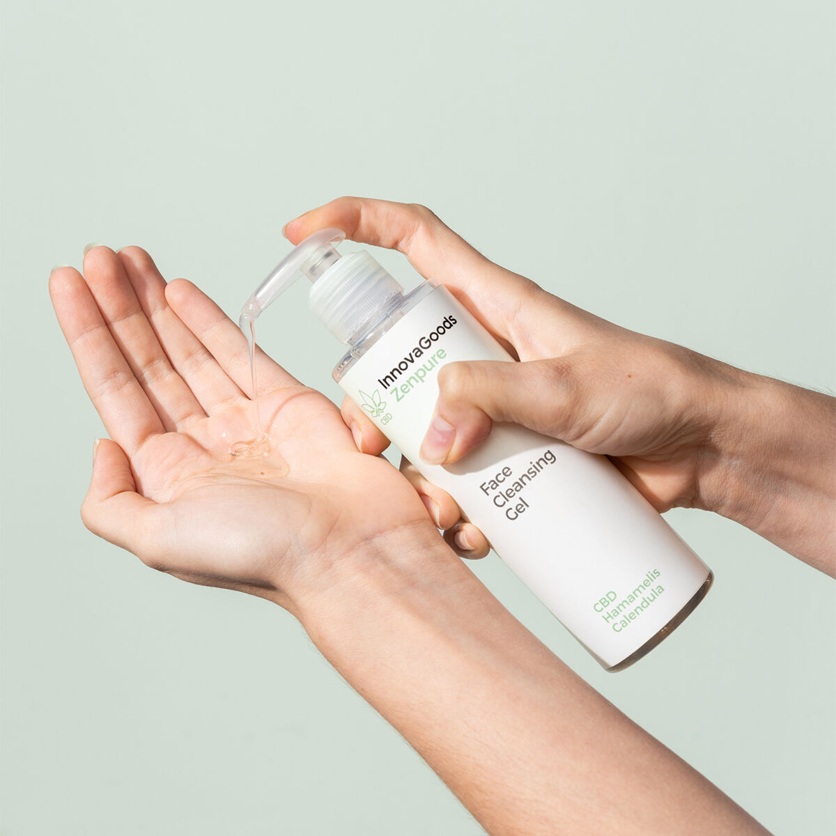 Rengörande ansiktsgel CBD Zenpure InnovaGoods 200 ml - 4