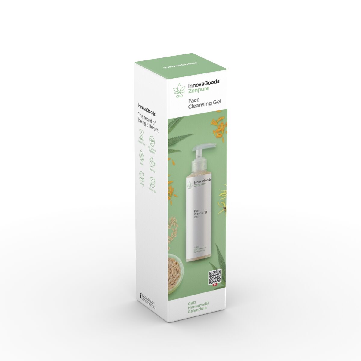 Rengörande ansiktsgel CBD Zenpure InnovaGoods 200 ml - 8