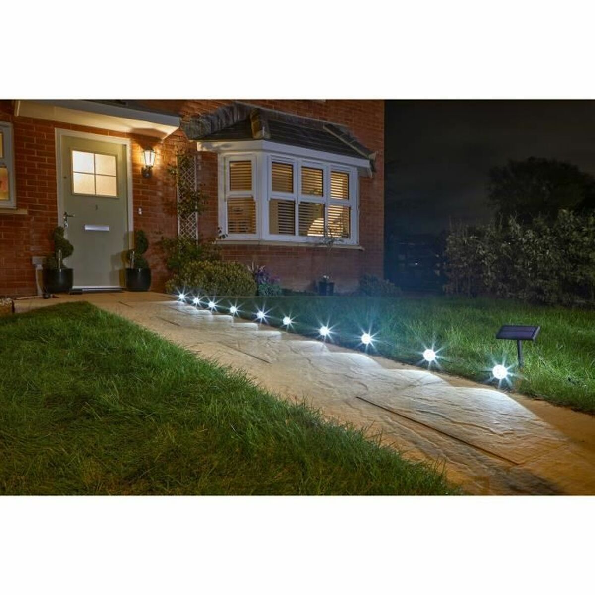 LED-krans Garland Multispot 10-PK Sol Insats 5 Lm - 5