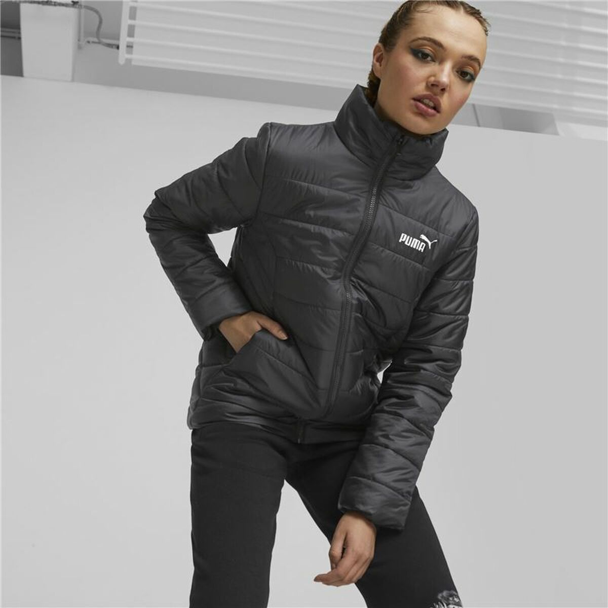 Sportjacka, Dam Puma Essentials Svart - 3