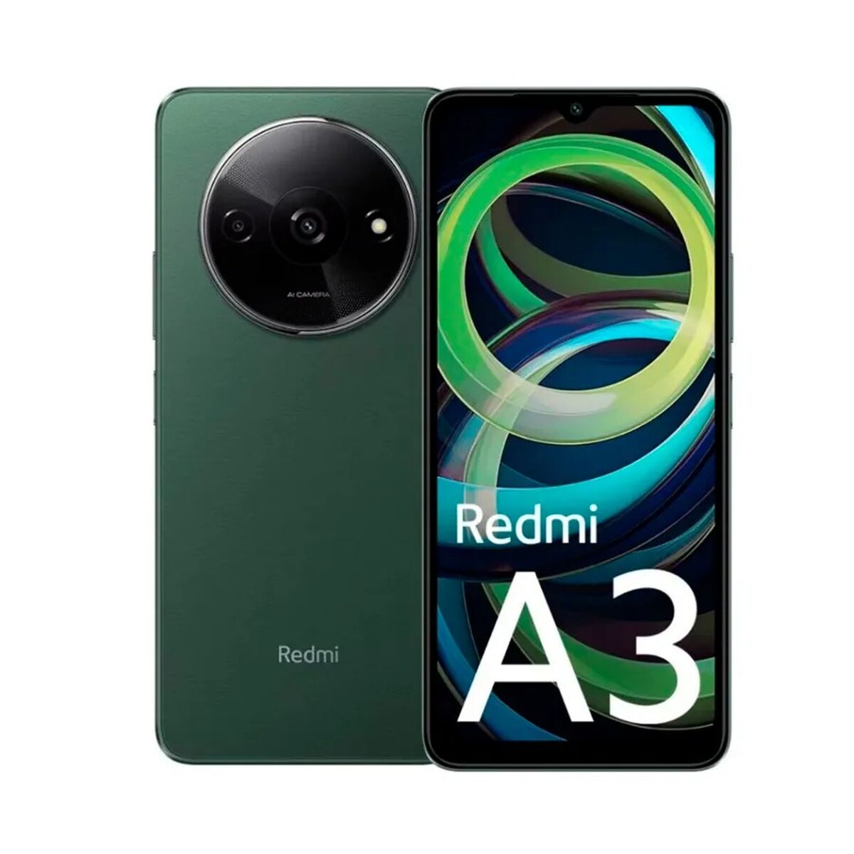 Smartphone Xiaomi Redmi A3 6,71" Octa Core Mediatek Helio G36 3 GB RAM 64 GB Grön