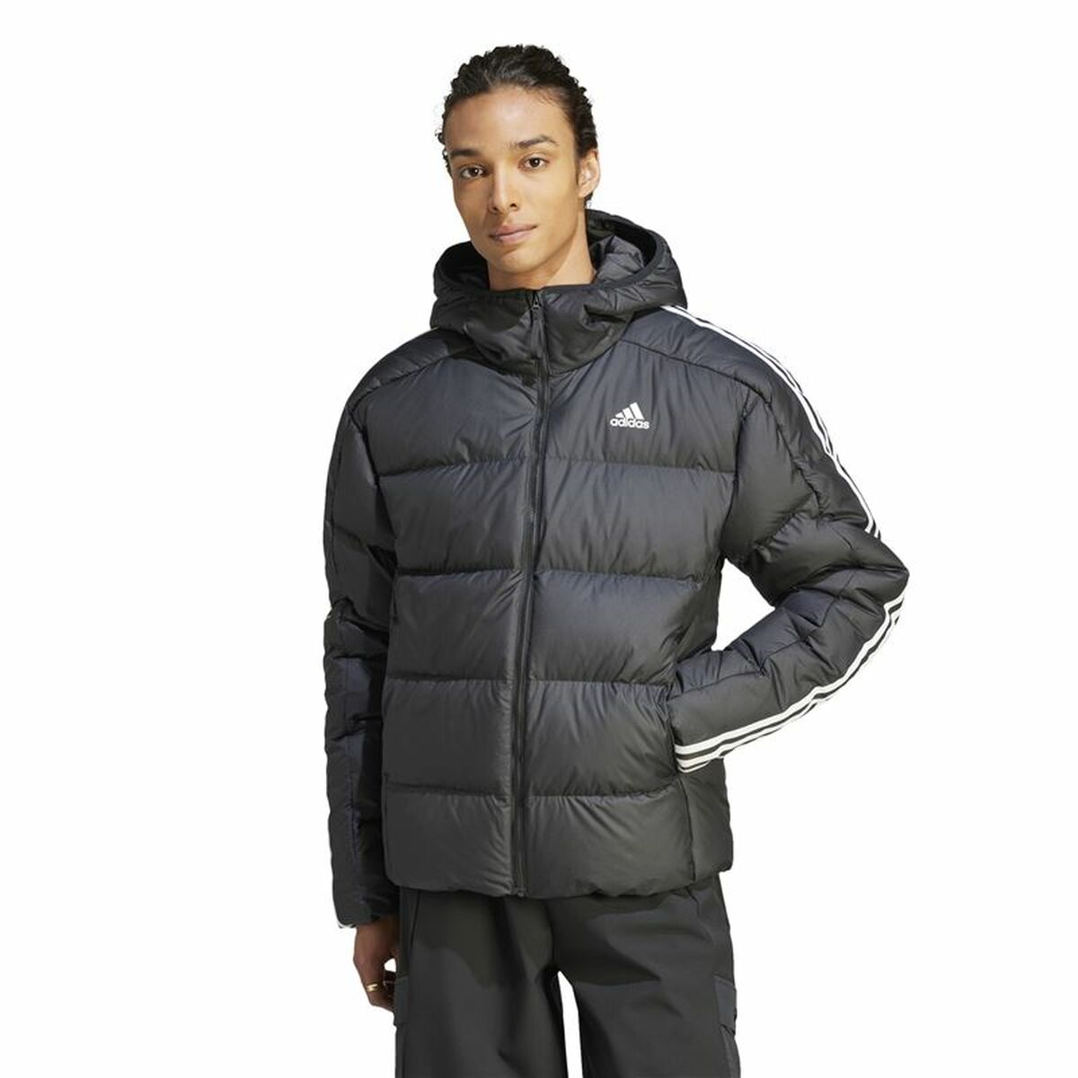 Jacka, herr Adidas Essentials 3S Mid D - 2