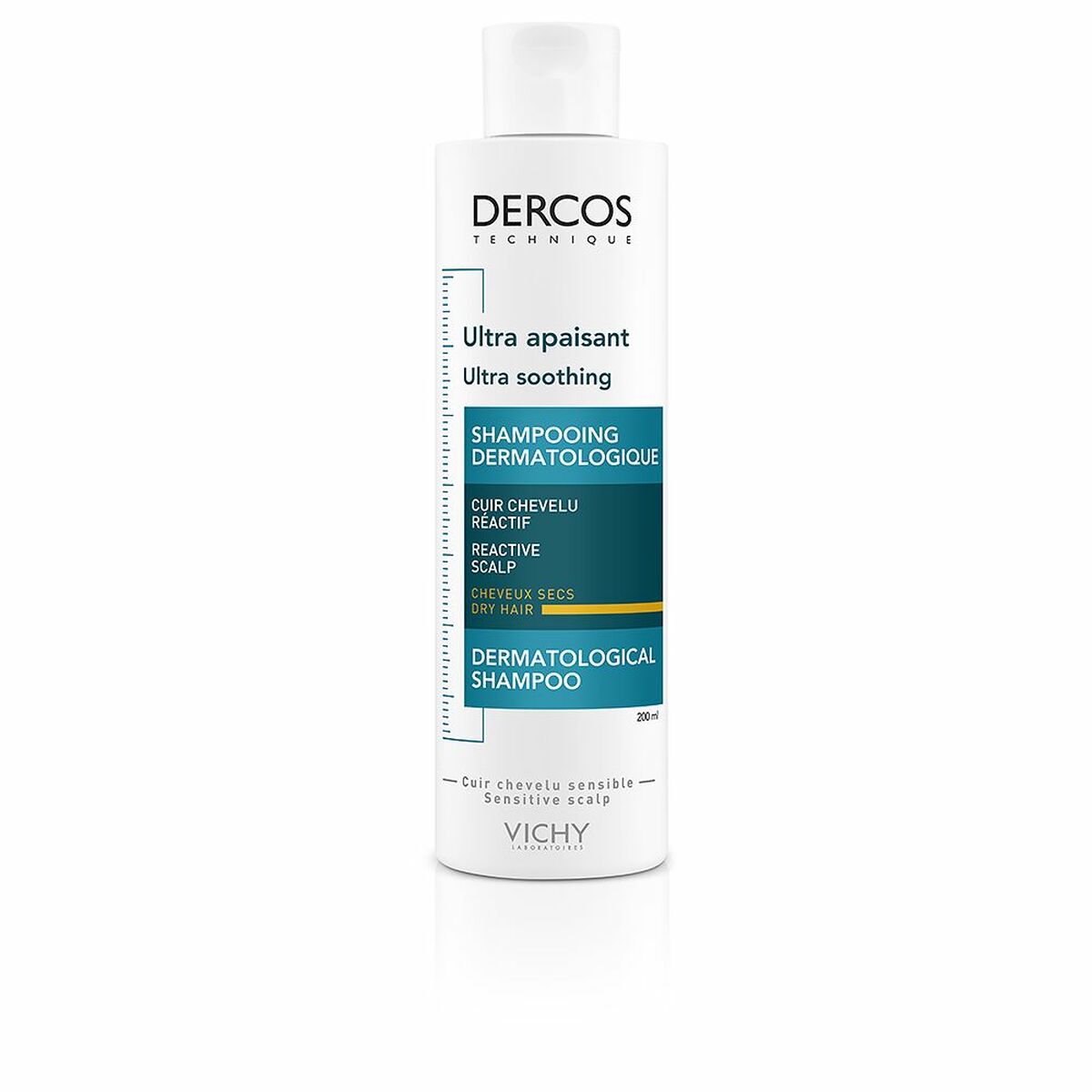 Schampo Vichy Dercos Torrt hår Lugnande (200 ml) - 2