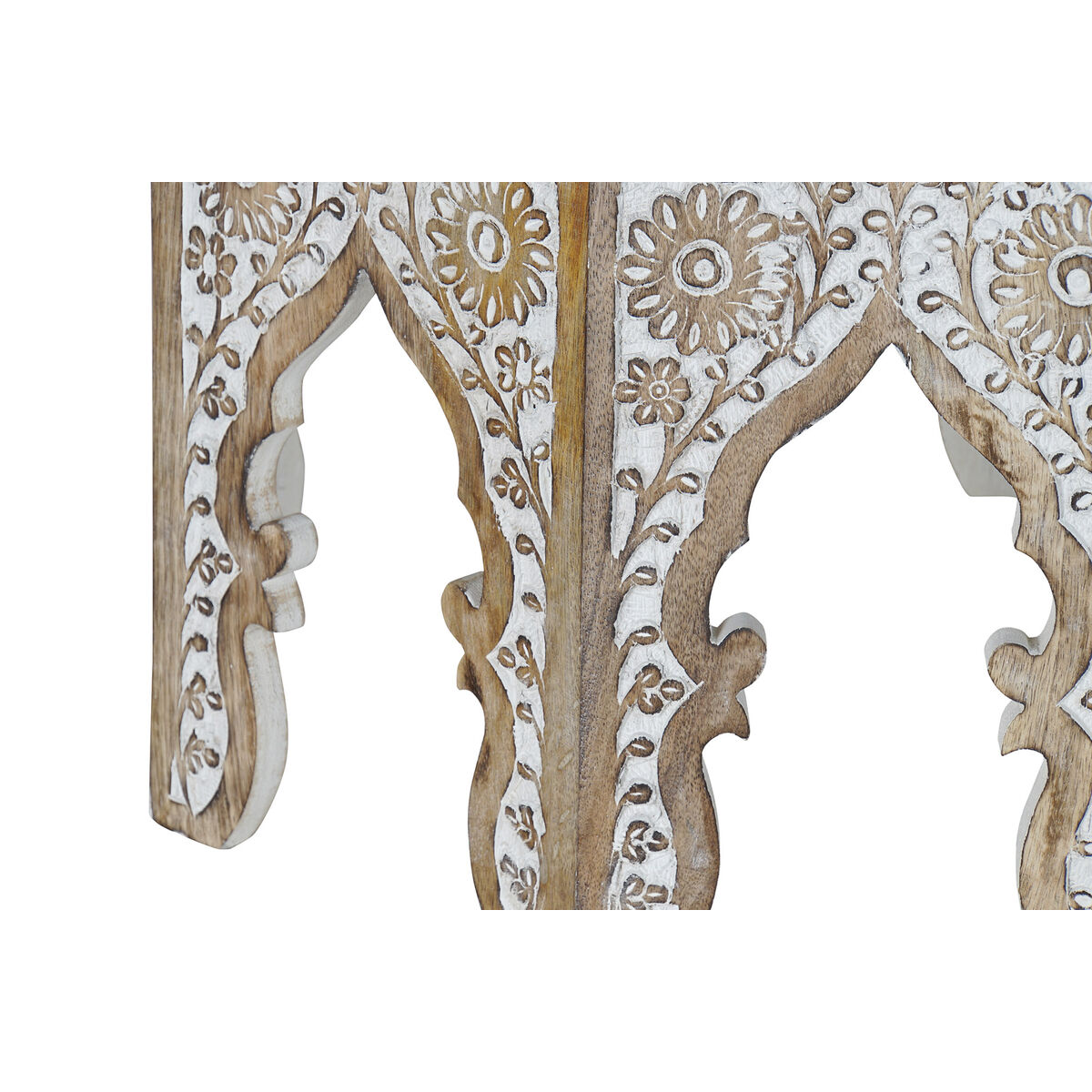 2-bordsset DKD Home Decor Naturell 75 x 75 x 45 cm 70 x 70 x 46 cm - 7