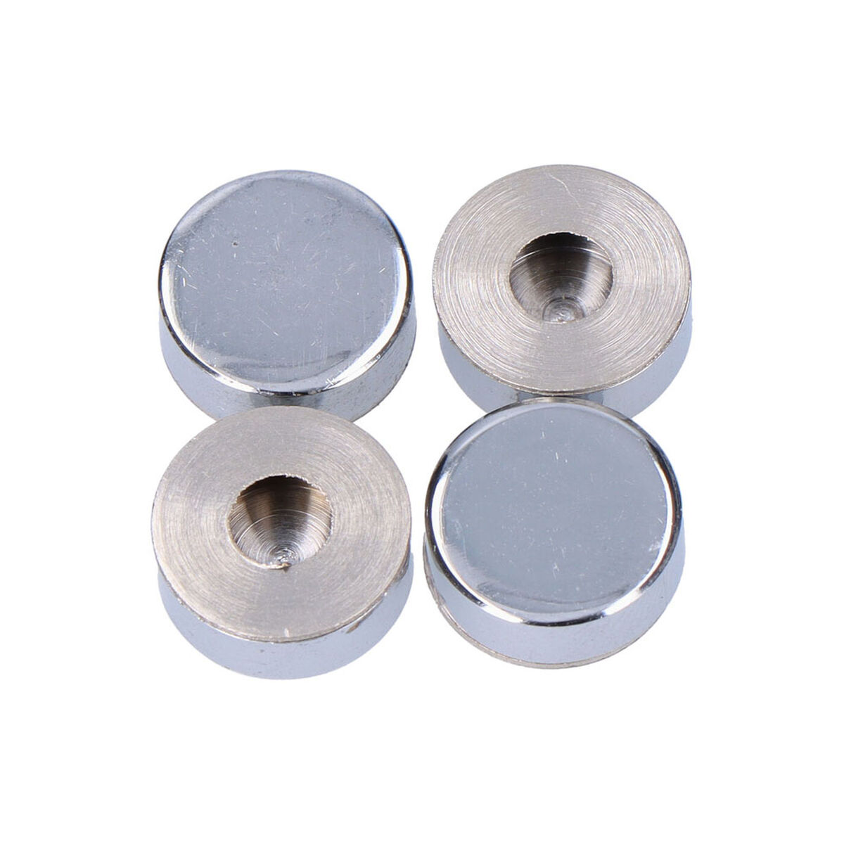 Trimlister för möbler EDM 85291 Mässing Ø 18 mm Gängad (4 antal)