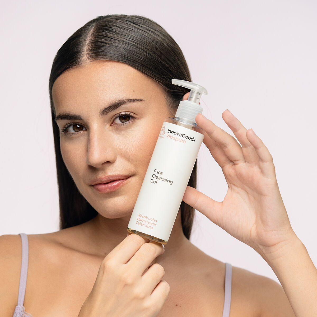 Rengörande ansiktsgel Kombucha Vibepure InnovaGoods 200 ml - 2