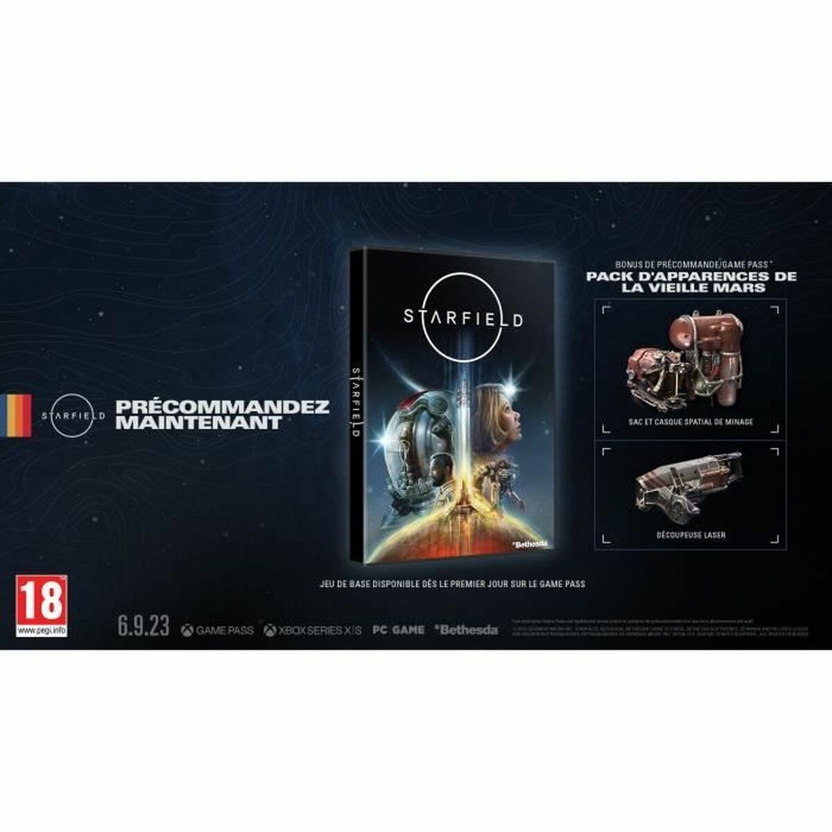 Xbox Series X Videospel Bethesda Starfield - Edition Premium Upgrade - 2