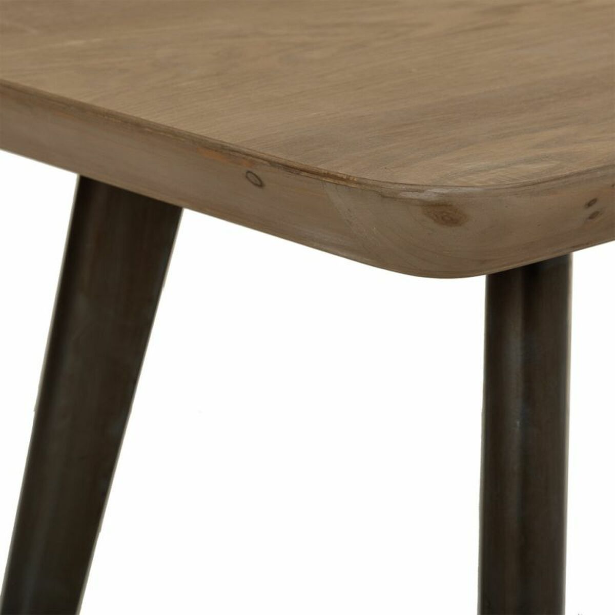 Soffbord Alexandra House Living Brun Järn Platta Granträ 50 x 40 x 100 cm - 5