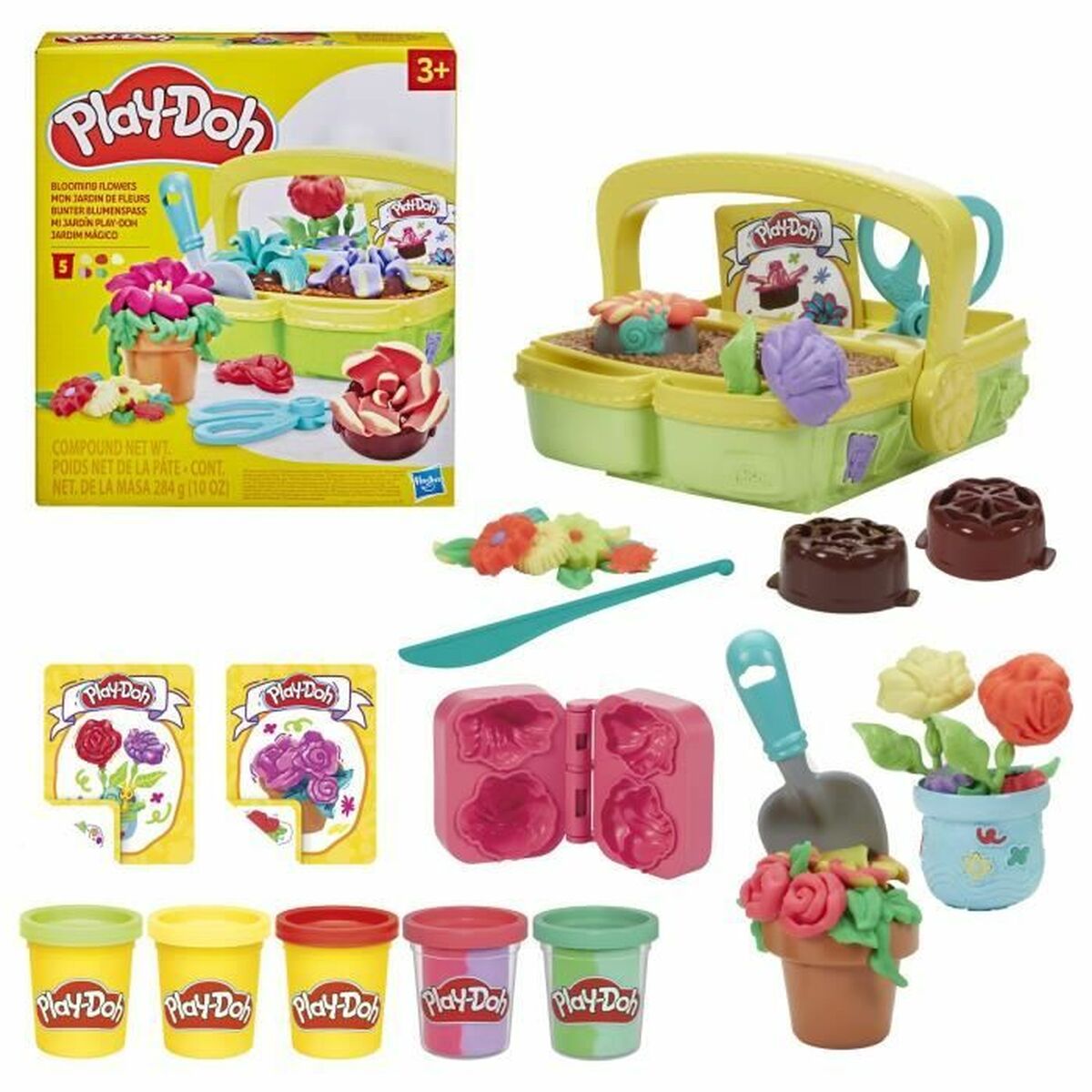Modellera Spel Hasbro BLOOMING FLOWERS