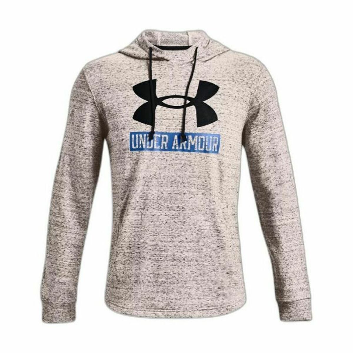 Tröja med huva Herr Under Armour Rival Terry Logo Ljusgrå - 5
