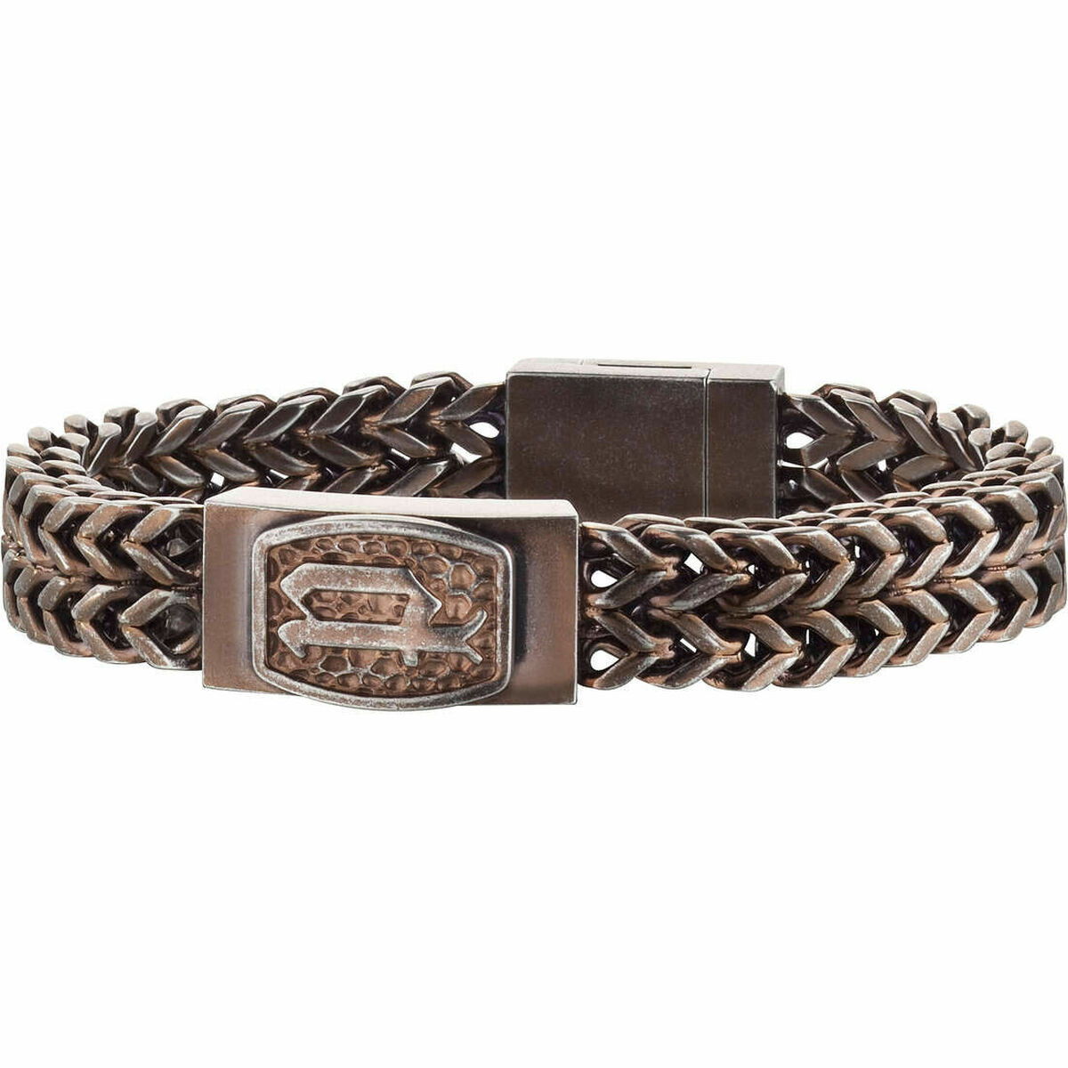 Herrarmband Police 25693BSEBR03S Rostfritt stål 19 cm