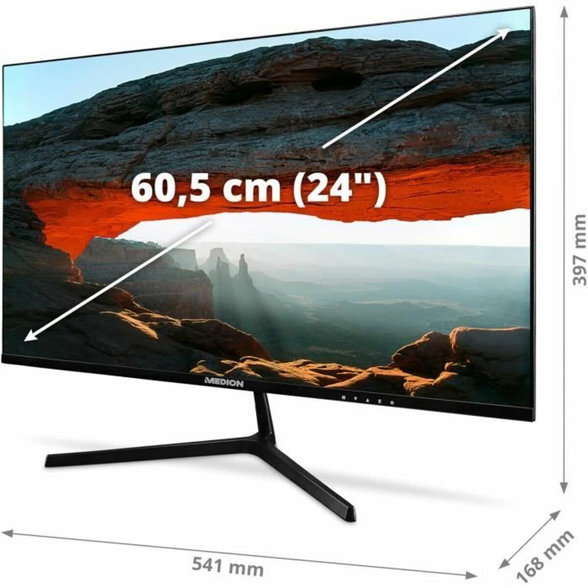 Monitor Medion AKOYA P52424 MD 20152 Full HD LCD 24" - 5