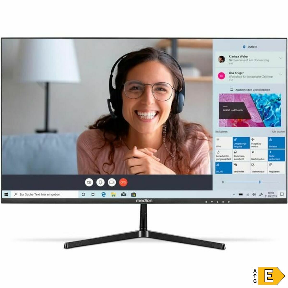 Monitor Medion AKOYA P52424 MD 20152 Full HD LCD 24" - 2