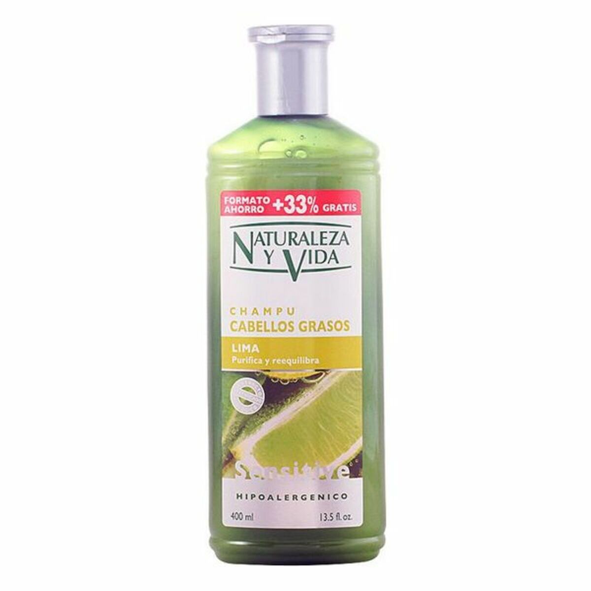 Rengöring schampo Sensitive Naturvital Champu Sensitive 100 ml 400 ml (400 ml)
