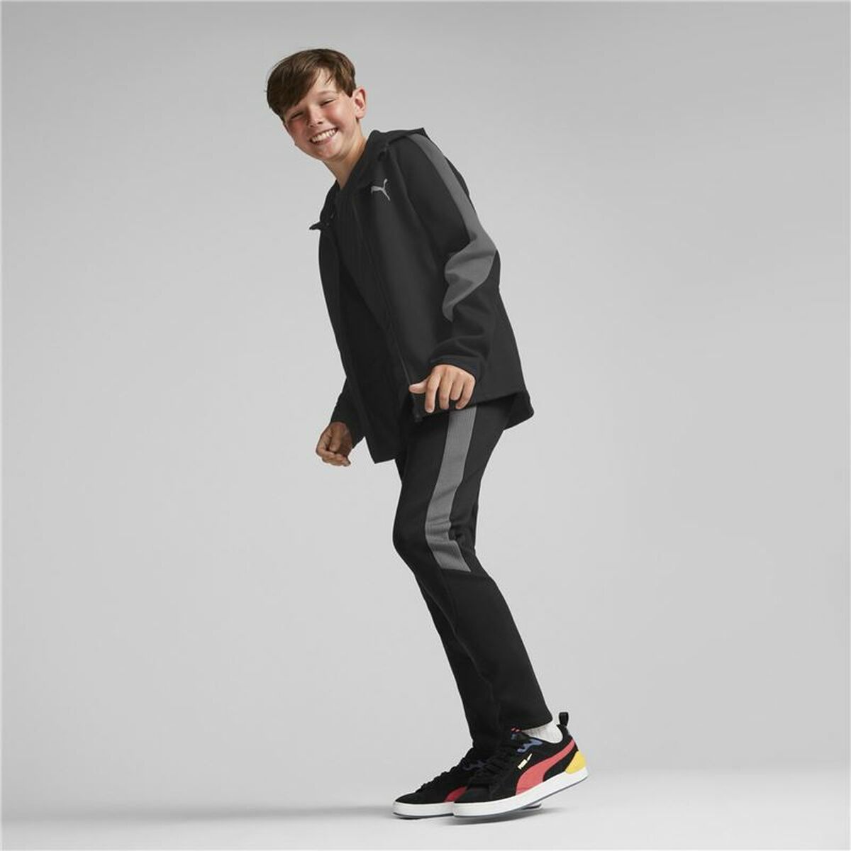 Sportjacka, Barn Puma Evostripe Svart - 5