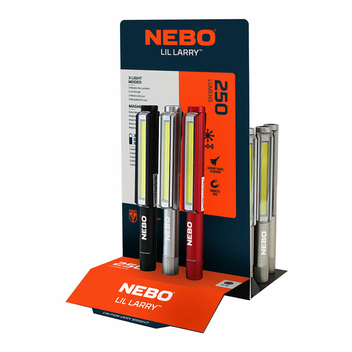 Ficklampa LED Nebo Lil Larry 250 Lm - 5