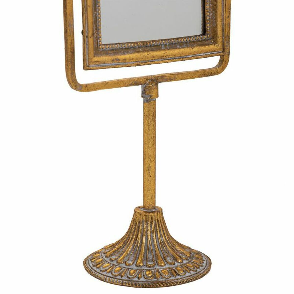 Spegel med monteringsfäste Alexandra House Living Guld Harts 9 x 35 x 18 cm - 6