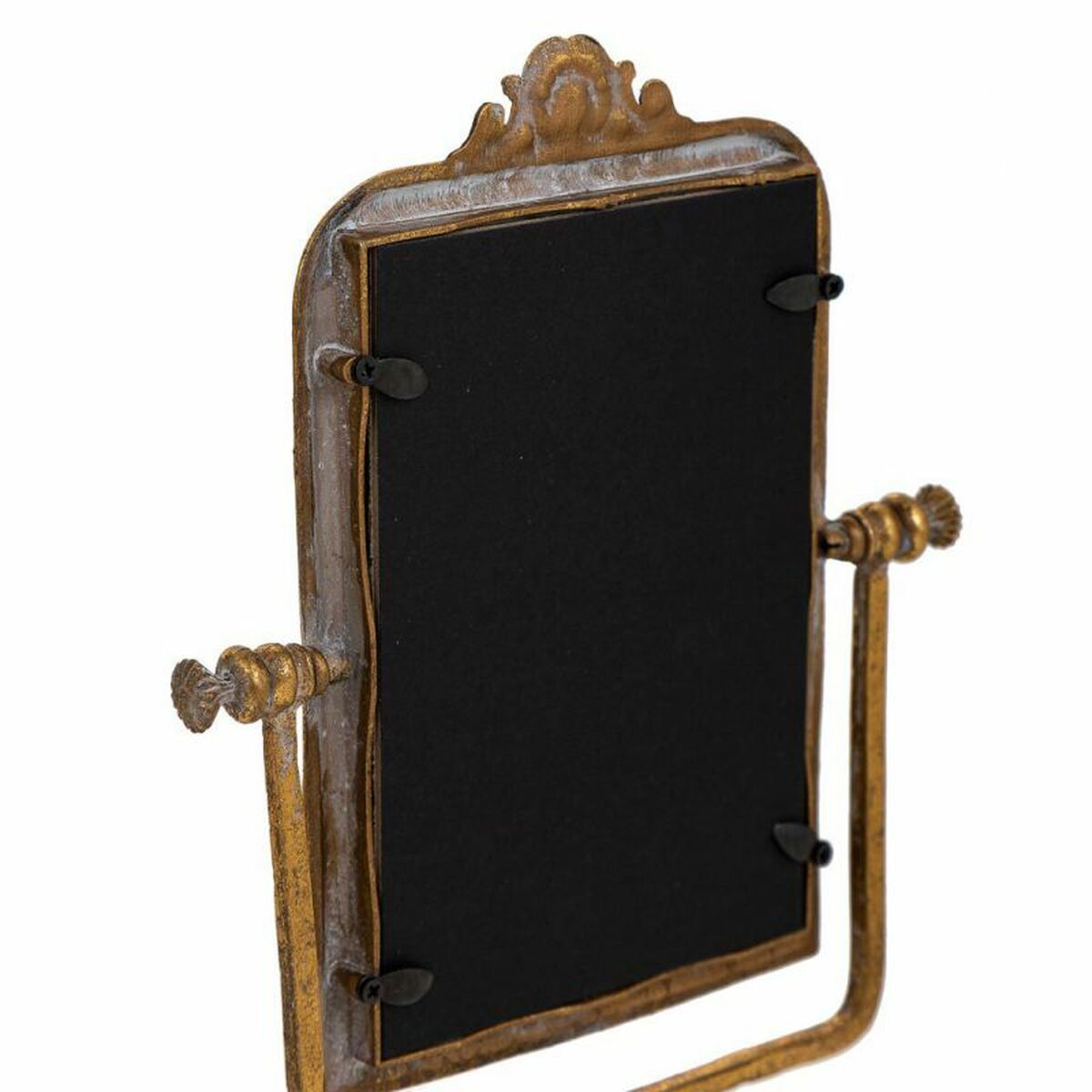 Spegel med monteringsfäste Alexandra House Living Guld Harts 9 x 35 x 18 cm - 7