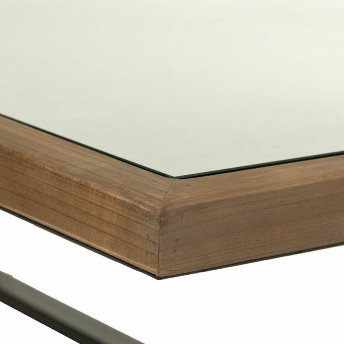 Soffbord Alexandra House Living Brun Järn Granträ 99 x 40 x 99 cm - 7